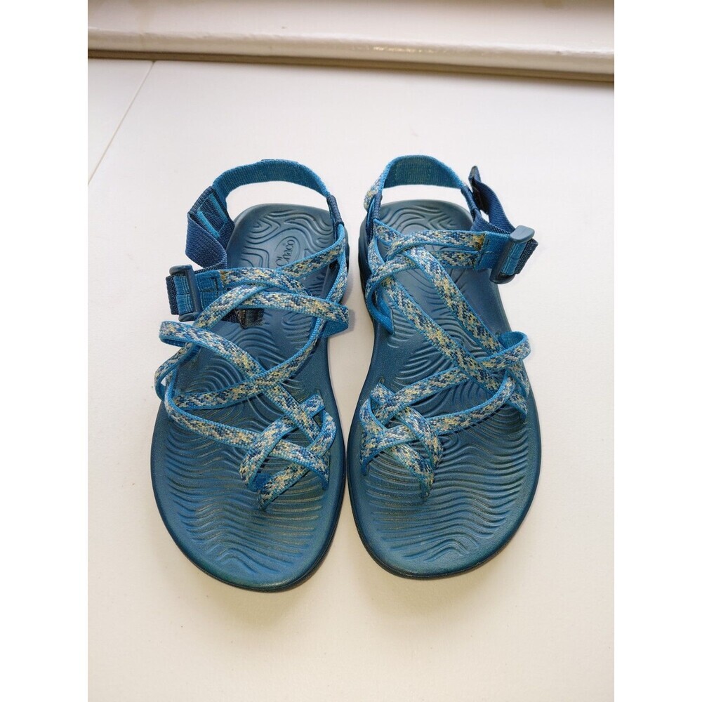 Chaco Women's Size 7 Multi-Colored Sandals Hiking Water Shoes Adjustable Straps
